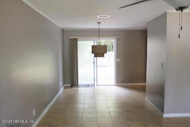 10306 Jolynn Rd, Jacksonville, FL 32225 - empty room with ornamental molding and baseboards