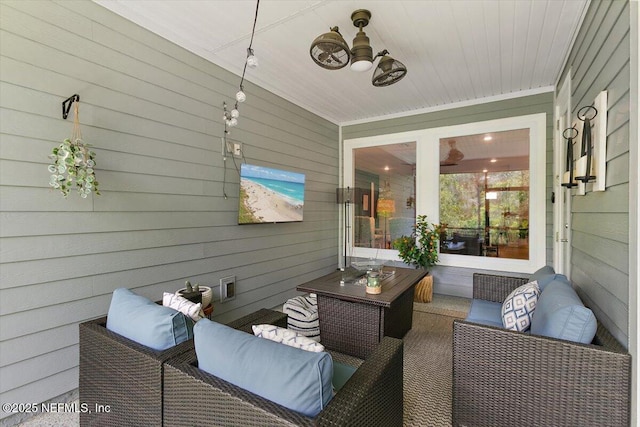 169 Rivercliff Trl, Saint Augustine, FL 32092 - view of patio / terrace featuring outdoor lounge area