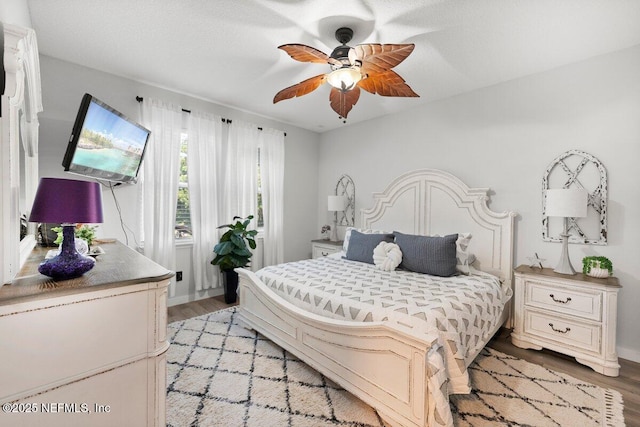11698 Donato Dr, Jacksonville, FL 32226 - bedroom featuring light wood-style flooring and ceiling fan