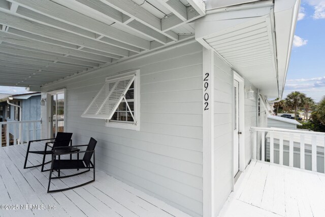 2902 W 5th St, Fernandina Beach, FL 32034 - view of deck