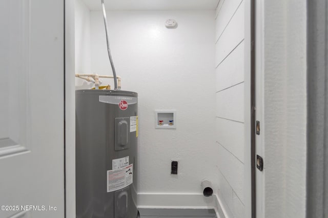 3321 Deason Ave, Jacksonville, FL 32254 - utility room featuring electric water heater