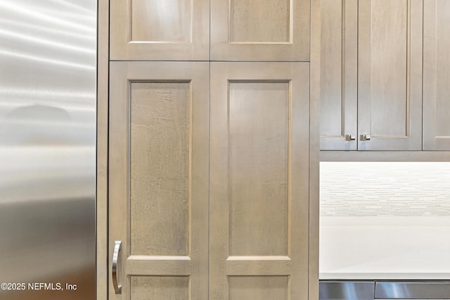 120 Hallowes Cv, Saint Johns, FL 32259 - detailed view of stainless steel fridge