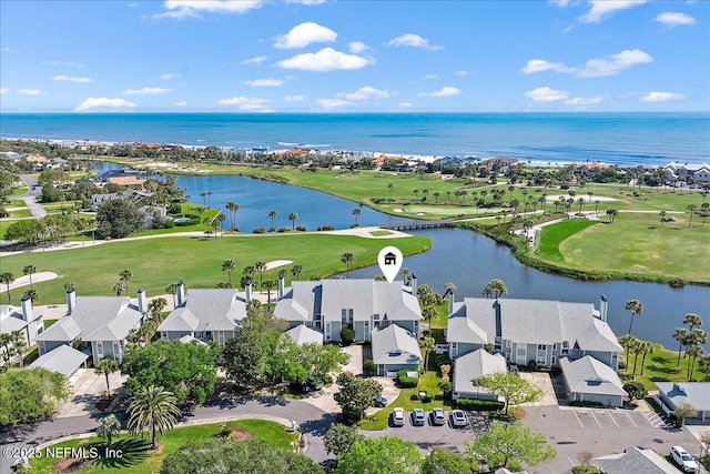 91 San Juan Dr Unit H8, Ponte Vedra Beach, FL 32082 - aerial perspective of suburban area featuring a nearby body of water and a golf club