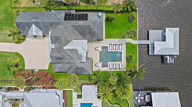 231 N Roscoe Blvd, Ponte Vedra Beach, FL 32082 - drone / aerial view of a pool area