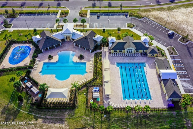 2565 Cold Stream Ln, Green Cove Springs, FL 32043 - bird's eye view of a pool