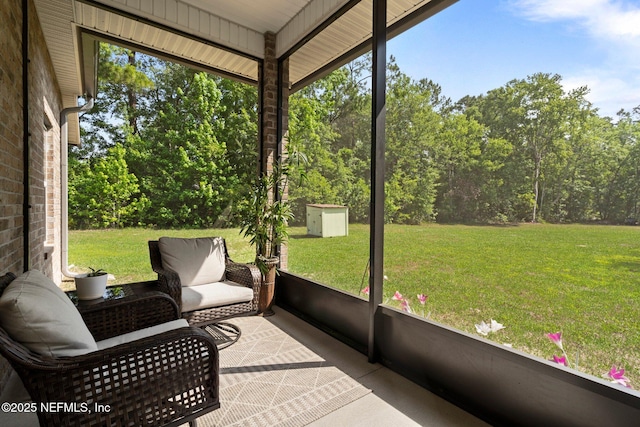 1309 Foxmeadow Trl, Middleburg, FL 32068 - view of sunroom