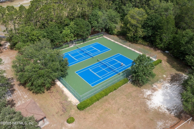 1309 Foxmeadow Trl, Middleburg, FL 32068 - bird's eye view of a heavily wooded area