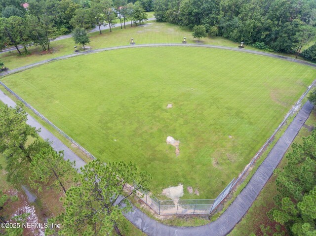 1309 Foxmeadow Trl, Middleburg, FL 32068 - aerial view of a tree filled landscape