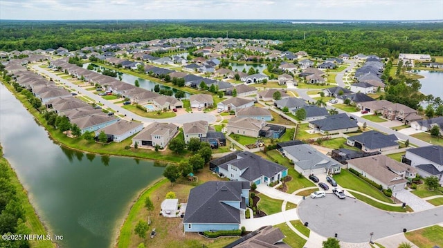 71 Lansing Ct, Saint Augustine, FL 32092 - aerial view of property's location featuring nearby suburban area and a large body of water