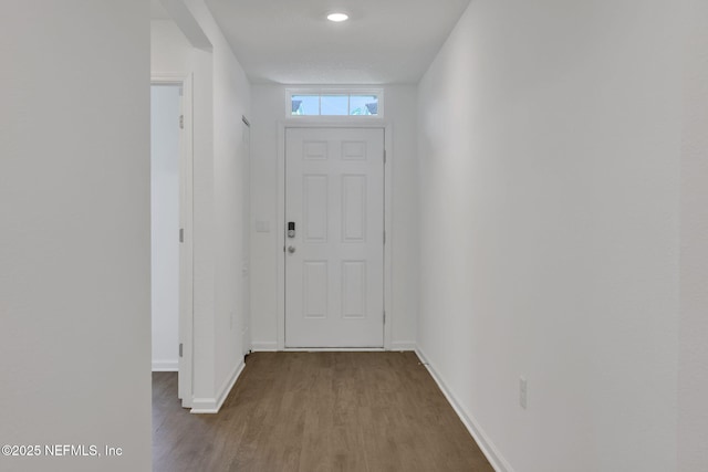 2304 Shady Breeze Ln, Green Cove Springs, FL 32043 - entryway with wood finished floors and baseboards