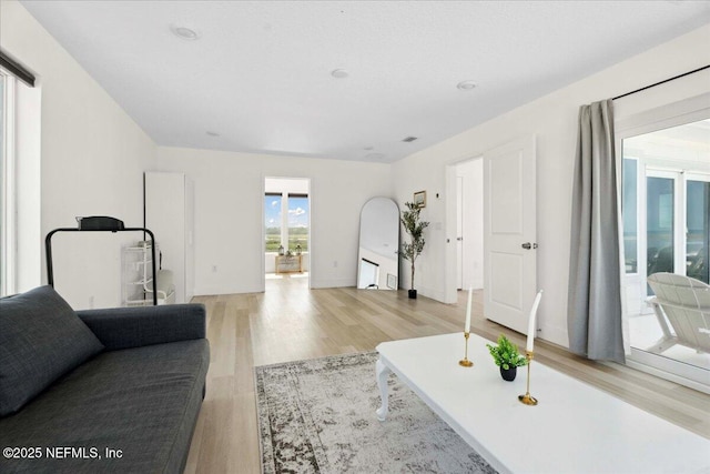 2777 S Ponte Vedra Blvd, Ponte Vedra Beach, FL 32082 - living room featuring light wood-style flooring