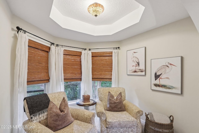 1700 Eagle Watch Dr, Fleming Island, FL 32003 - living area featuring a raised ceiling