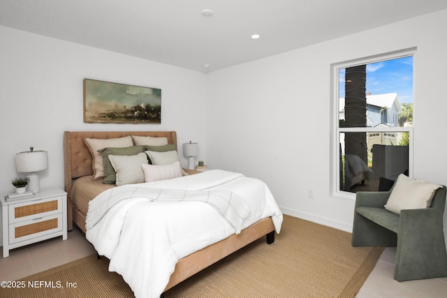 114 12th Ave S Unit 102, Jacksonville Beach, FL 32250 - bedroom featuring recessed lighting and tile patterned floors