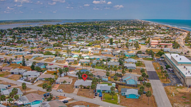view of property location with a large body of water