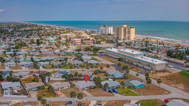 drone / aerial view of a nearby body of water
