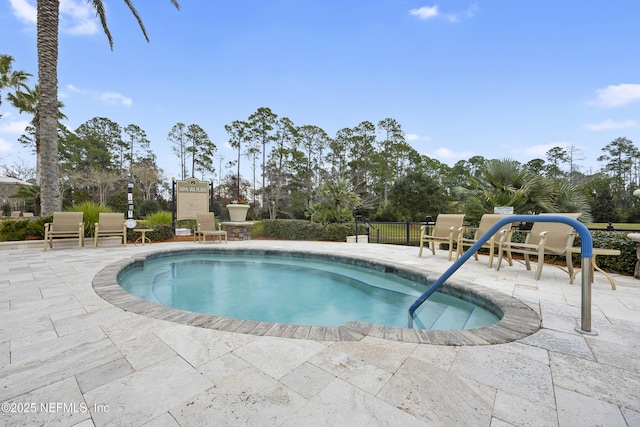 123 Tree Side Ln, Ponte Vedra, FL 32081 - view of swimming pool featuring a patio and a swimming pool