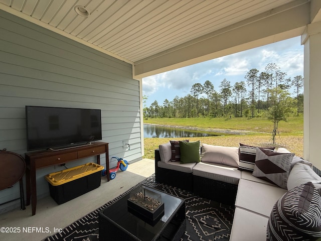 195 Torres Trce, Saint Augustine, FL 32095 - view of patio / terrace with outdoor lounge area