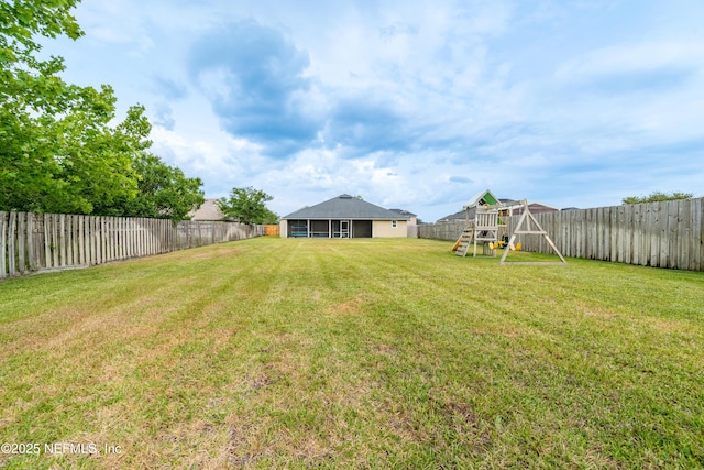 2443 Royal Pointe Dr, Green Cove Springs, FL 32043 - view of yard with a playground