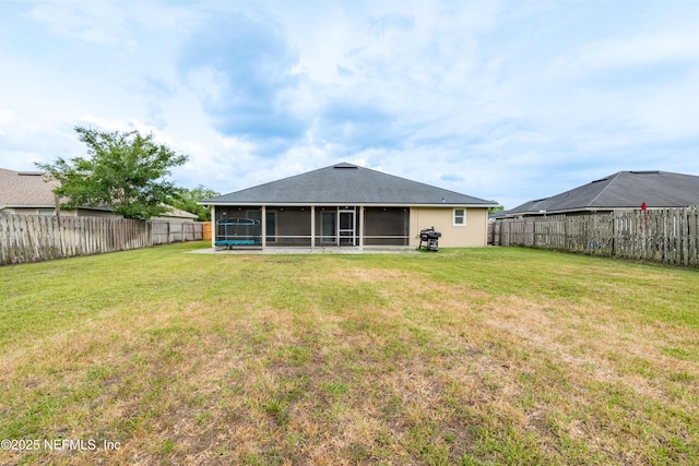 2443 Royal Pointe Dr, Green Cove Springs, FL 32043 - back of property featuring a sunroom