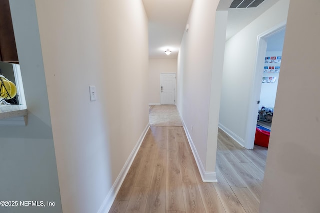 2443 Royal Pointe Dr, Green Cove Springs, FL 32043 - corridor with light wood-style flooring