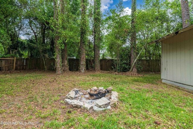 5164 Marlene Ave, Jacksonville, FL 32210 - view of yard featuring an outbuilding