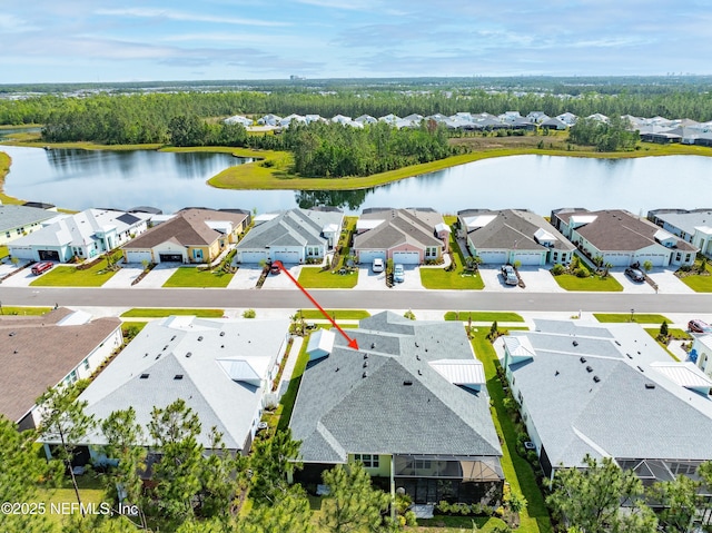 836 Margaritaville Ave, Daytona Beach, FL 32124 - aerial view of residential area featuring a nearby body of water