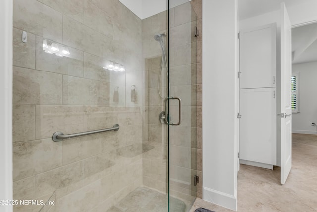 836 Margaritaville Ave, Daytona Beach, FL 32124 - full bath featuring a stall shower and baseboards