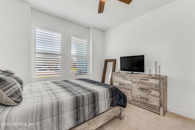 836 Margaritaville Ave, Daytona Beach, FL 32124 - carpeted bedroom with baseboards and ceiling fan