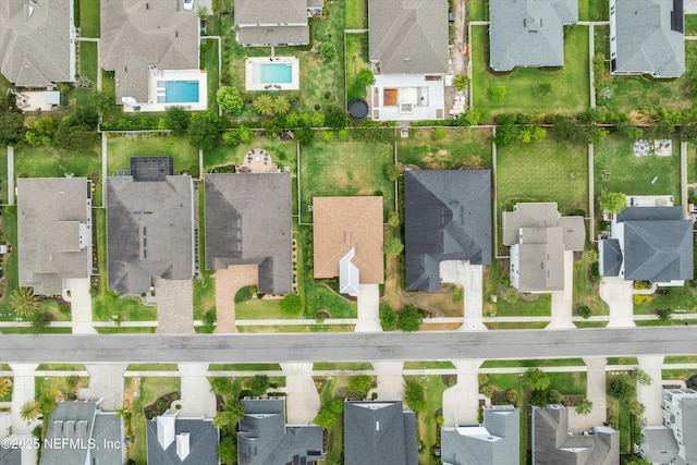 213 Haas Ave, Saint Augustine, FL 32095 - aerial view of residential area featuring property parcel outlined