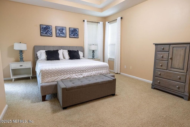 2543 Willow Creek Dr, Fleming Island, FL 32003 - bedroom featuring light colored carpet and baseboards