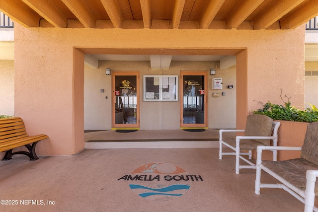 3350 S Fletcher Ave Unit D5, Fernandina Beach, FL 32034 - entrance to property with stucco siding