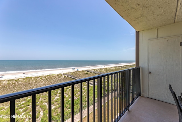 3350 S Fletcher Ave Unit D5, Fernandina Beach, FL 32034 - balcony with view of water and beach