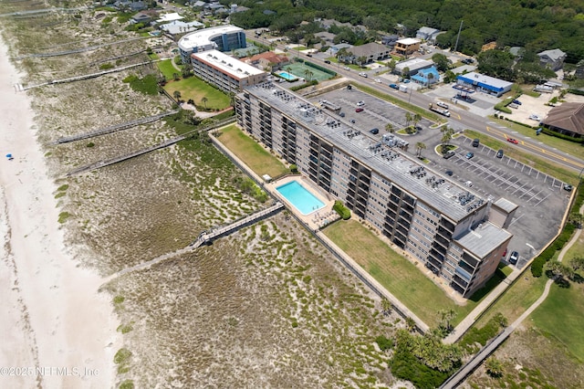 3350 S Fletcher Ave Unit D5, Fernandina Beach, FL 32034 - aerial view of a pool