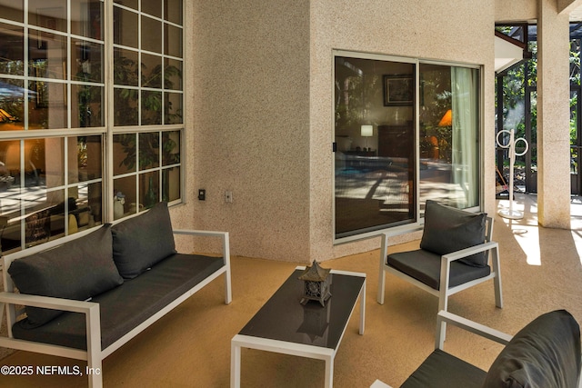 445 W Mill Chase Ct, Ponte Vedra Beach, FL 32082 - view of patio with an outdoor hangout area