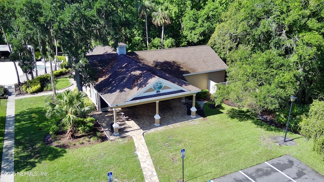 445 W Mill Chase Ct, Ponte Vedra Beach, FL 32082 - aerial view of property and surrounding area