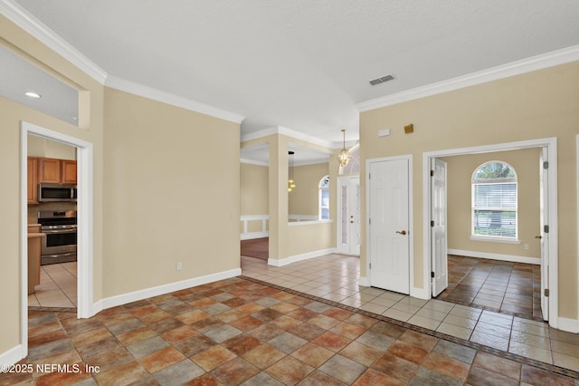445 W Mill Chase Ct, Ponte Vedra Beach, FL 32082 - empty room featuring ornamental molding and baseboards