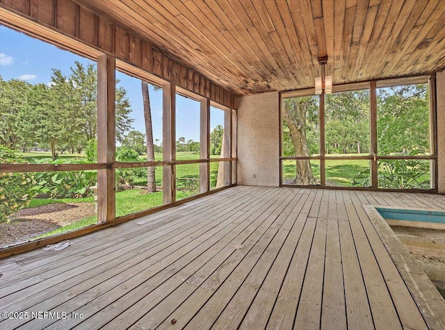 7868 Woodsdale Ln, Jacksonville, FL 32256 - view of unfurnished sunroom