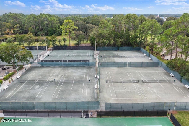 7868 Woodsdale Ln, Jacksonville, FL 32256 - view of tennis court