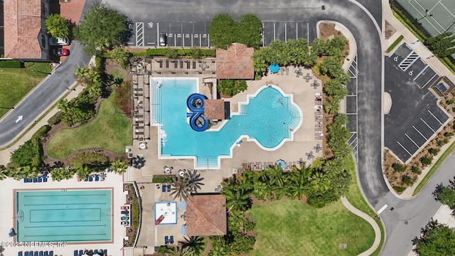 200 Paseo Terraza Unit 203, Saint Augustine, FL 32095 - bird's eye view of a pool area