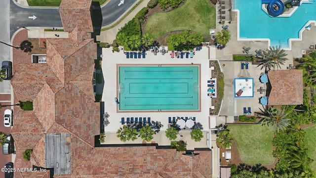 200 Paseo Terraza Unit 203, Saint Augustine, FL 32095 - aerial view of a pool