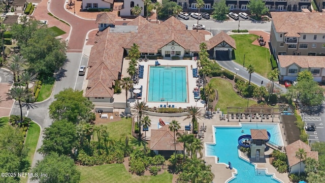 200 Paseo Terraza Unit 203, Saint Augustine, FL 32095 - drone / aerial view of a pool