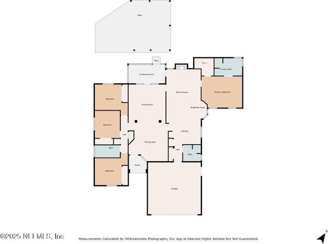 3041 Marrano Dr, Orange Park, FL 32073 - home floor plan