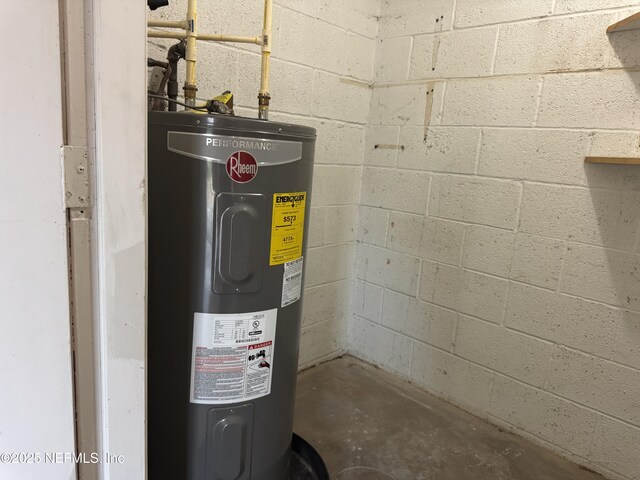 utilities with water heater