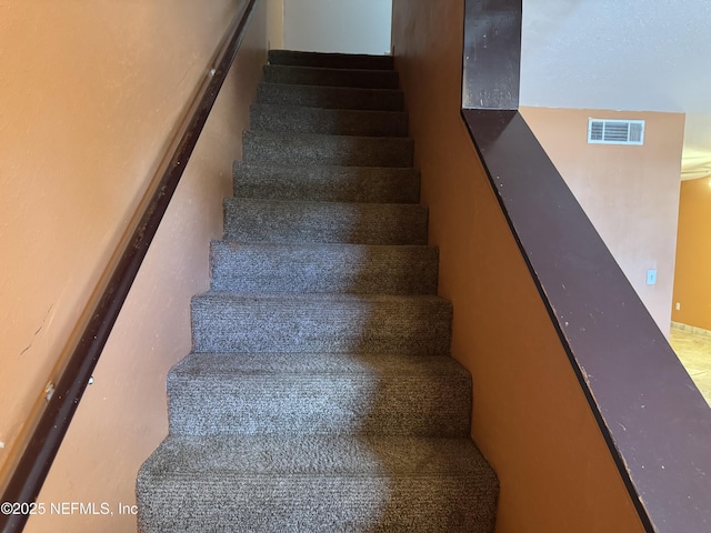 view of stairs