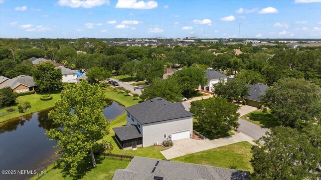 11092 Turnbridge Dr Unit 74, Jacksonville, FL 32256 - aerial view of residential area with a large body of water