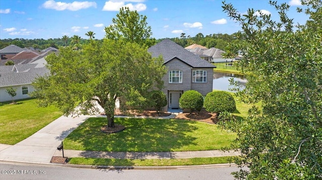 11092 Turnbridge Dr Unit 74, Jacksonville, FL 32256 - view of front of property featuring a front lawn