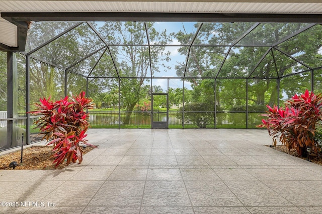 2260 Harbor Lake Dr, Fleming Island, FL 32003 - view of patio / terrace with glass enclosure