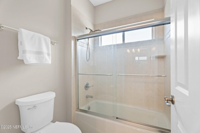 389 Summerset Dr, Saint Johns, FL 32259 - full bath with shower / bath combination with glass door and toilet