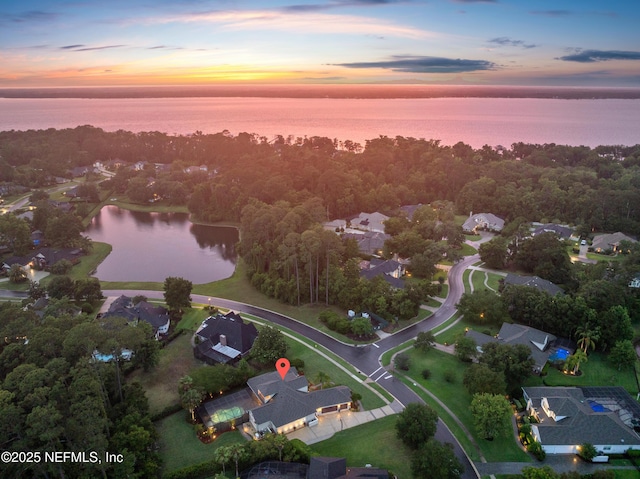 389 Summerset Dr, Saint Johns, FL 32259 - aerial view of property and surrounding area featuring a nearby body of water and nearby suburban area