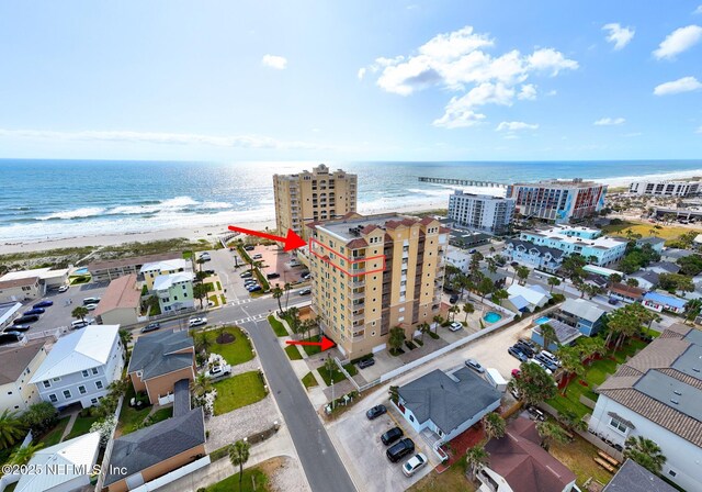 932 1st St N Unit 902, Jacksonville Beach, FL 32250 - drone / aerial view of unending shoreline